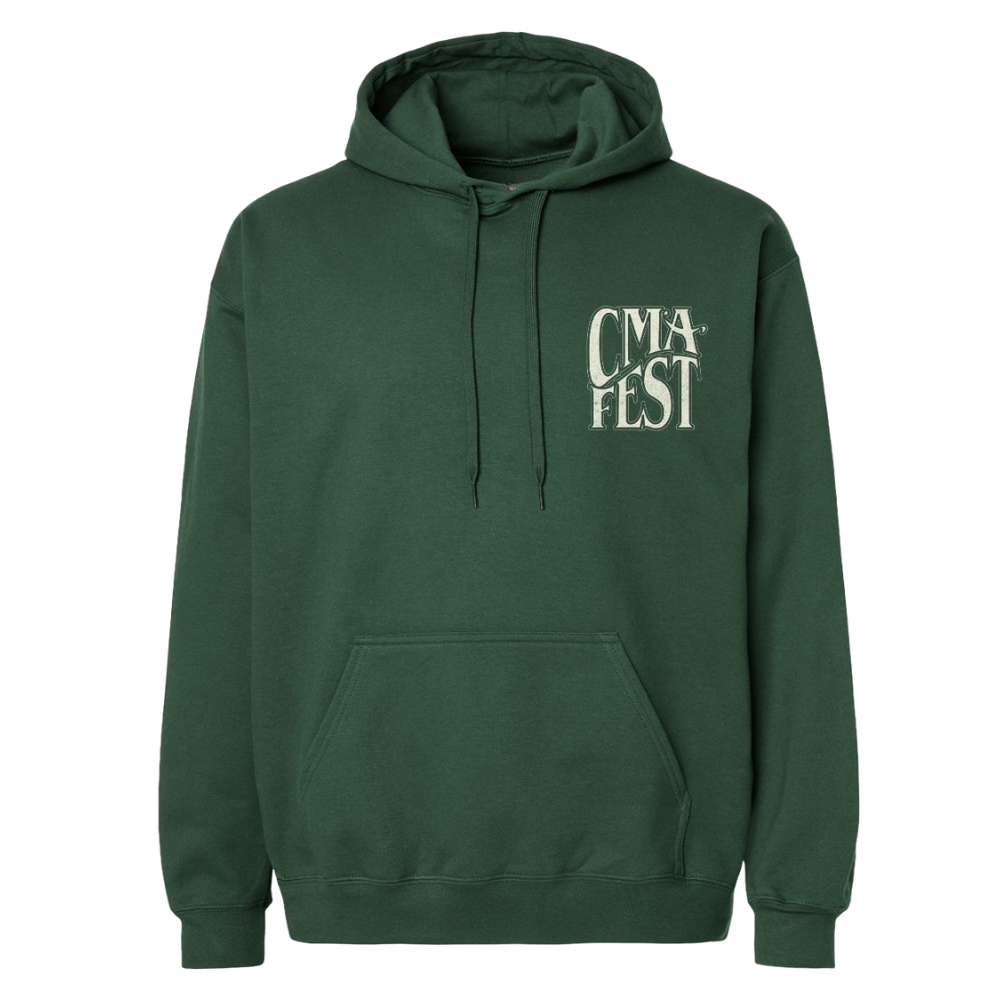CMA Fest 2025 Wavy Camo Logo Hoodie