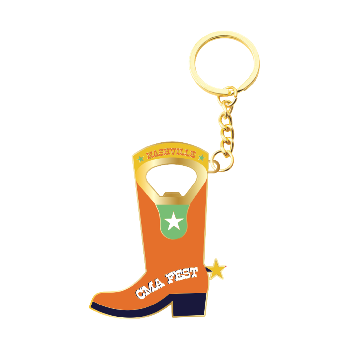 CMA Fest Bottle Opener Keychain (Wholesale)