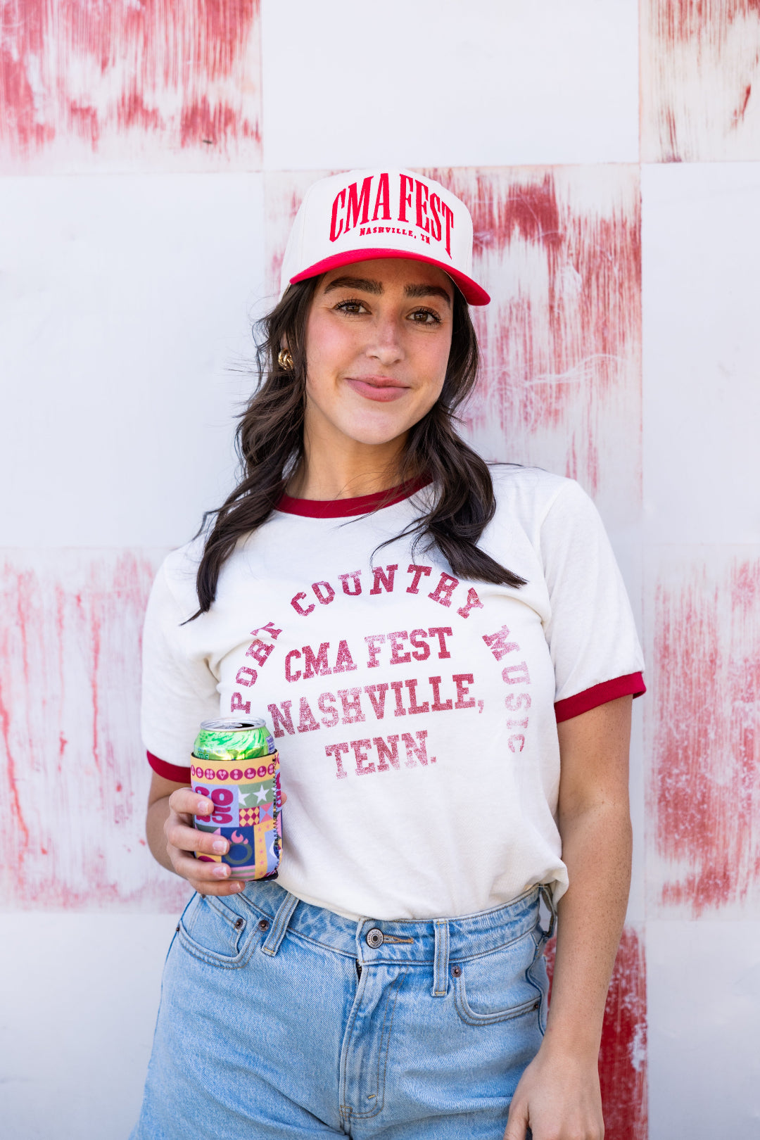 CMA Fest Support Country Music Ringer T-Shirt