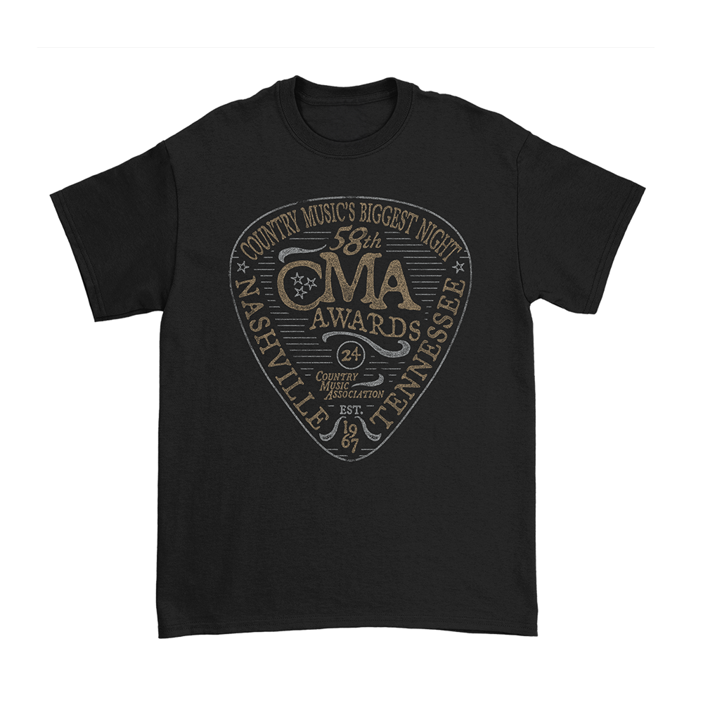 58th CMA Awards Guitar Pick T-Shirt