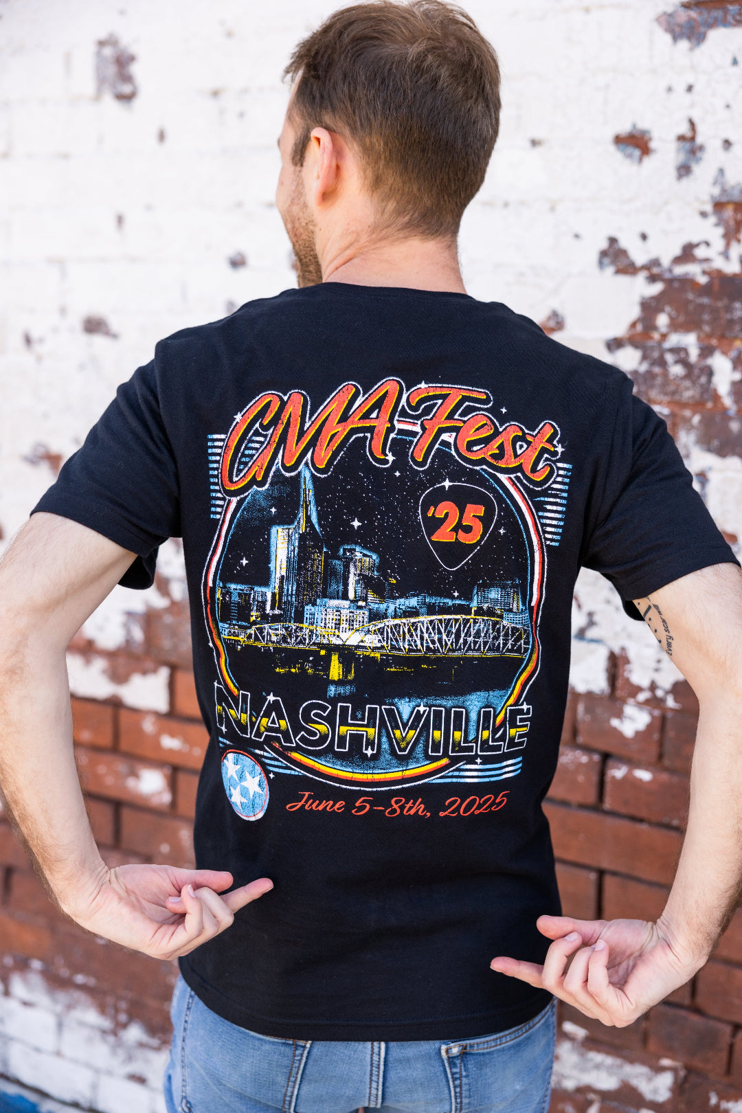 CMA Fest 2025 Skyline T-Shirt