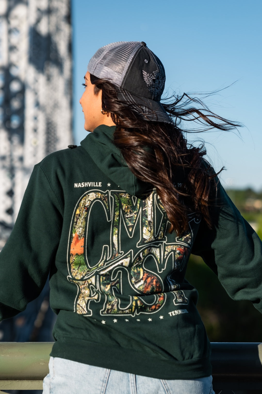 CMA Fest 2025 Wavy Camo Logo Hoodie
