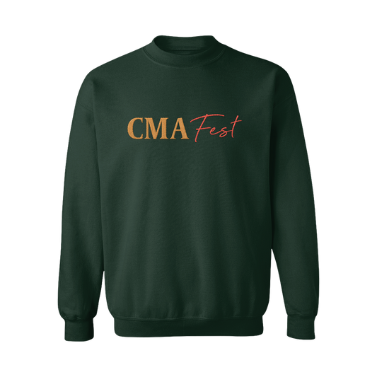 CMA Fest Embroidered Crewneck Sweatshirt