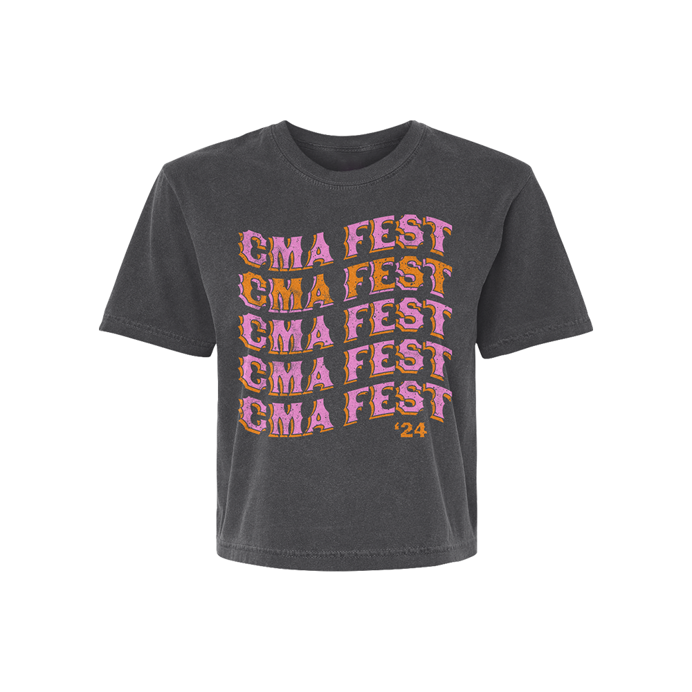 CMA Fest Repeat Crop T-Shirt