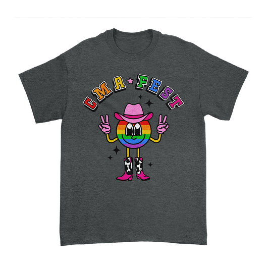CMA Fest Smiley Pride T-Shirt