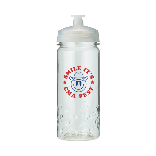 Official CMA Fest Merchandise. Smile Water Bottle