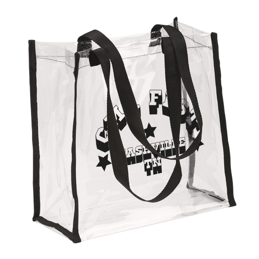 CMA Fest Regulation Clear Tote