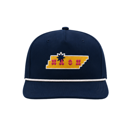 CMA Fest Nash Collection Navy Rope Hat