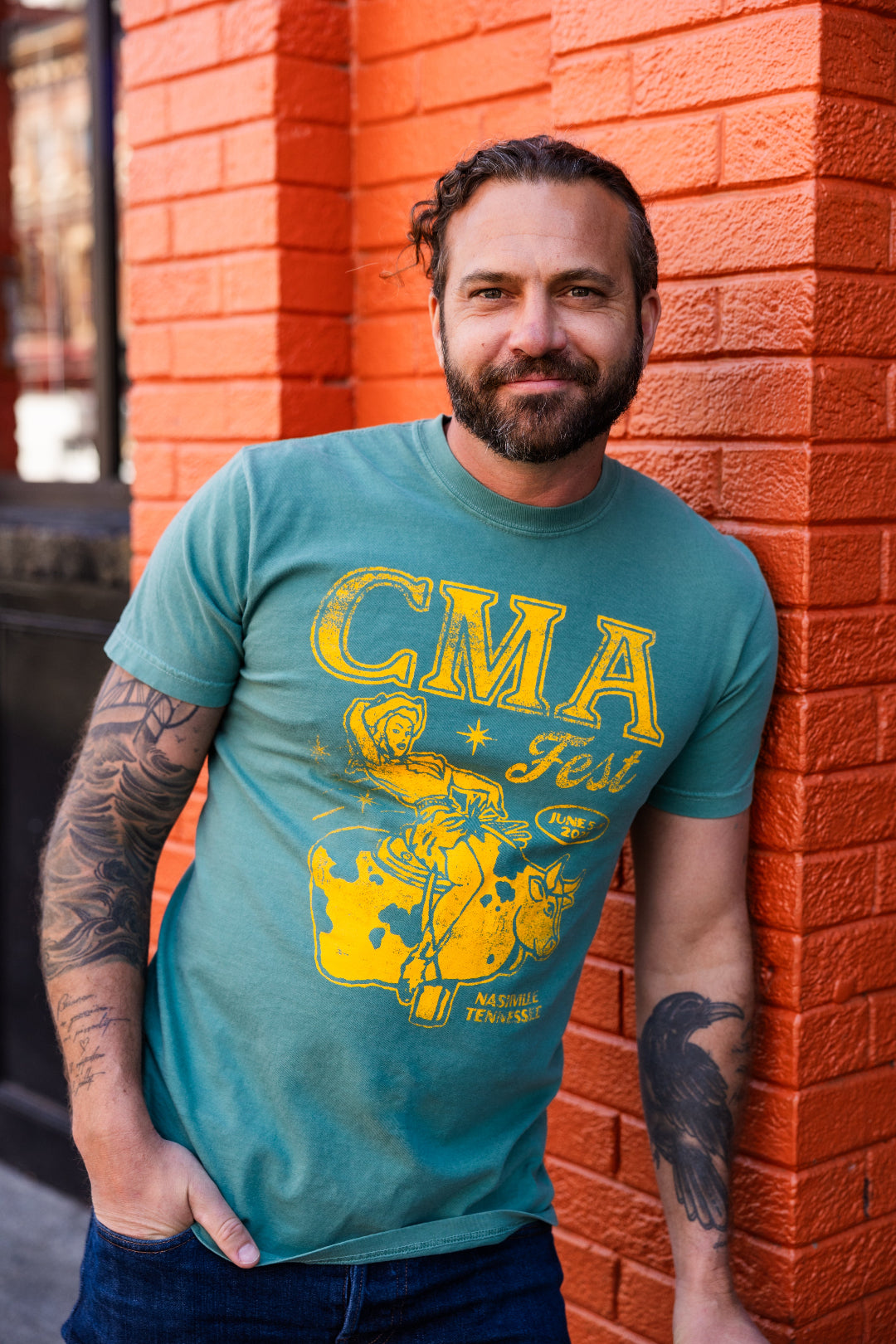 CMA Fest 2025 Bucking Bull T-Shirt