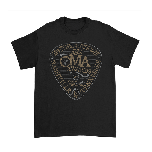 58th CMA Awards Guitar Pick T-Shirt