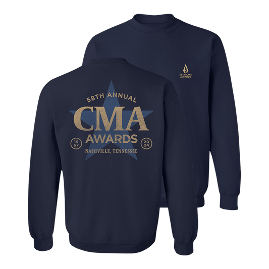 58th CMA Awards Star Arch Crewneck