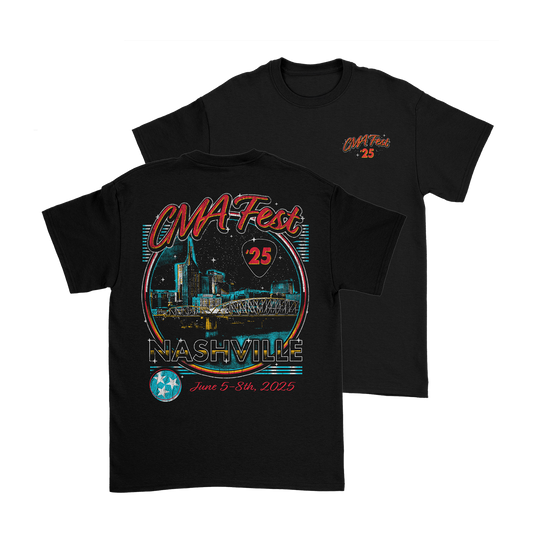 CMA Fest 2025 Skyline T-Shirt