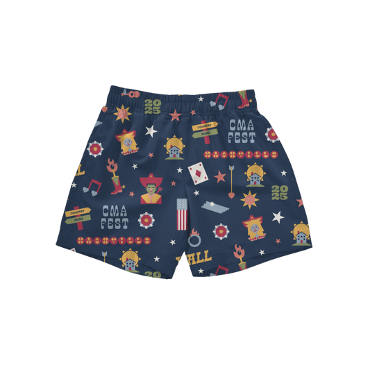 CMA Fest 2025 Icons Cabana Shorts