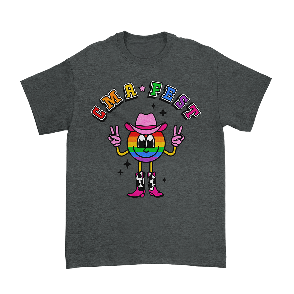 CMA Fest Smiley Pride T-Shirt