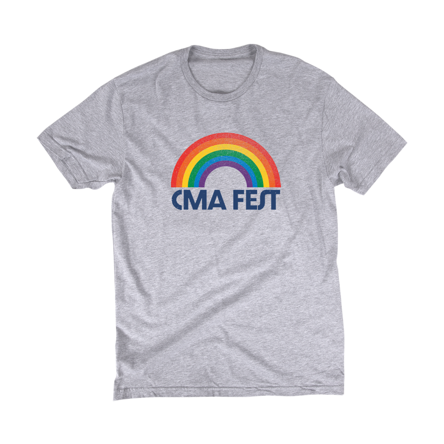 Grey rainbow t hot sale shirt