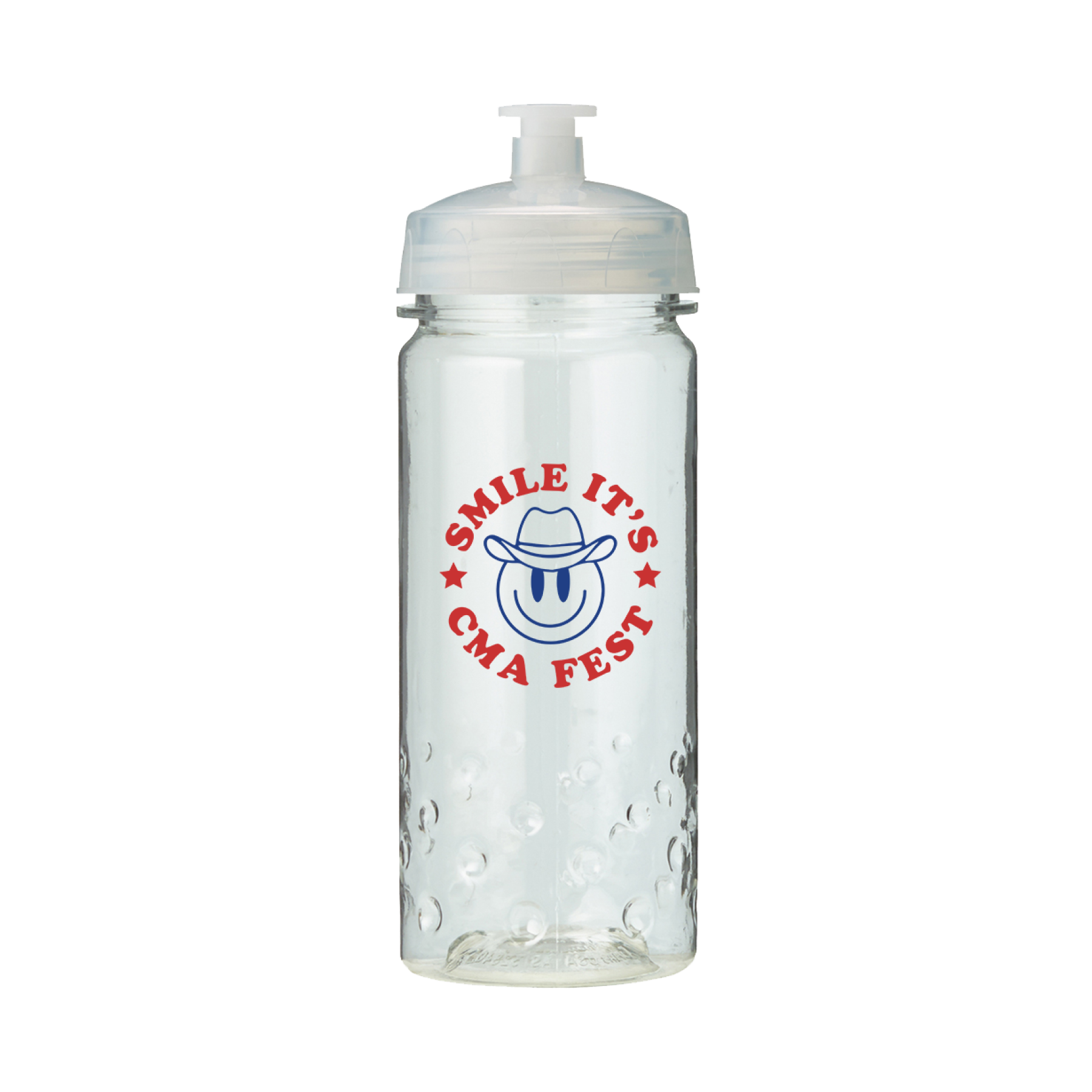Official CMA Fest Merchandise. Smile Water Bottle