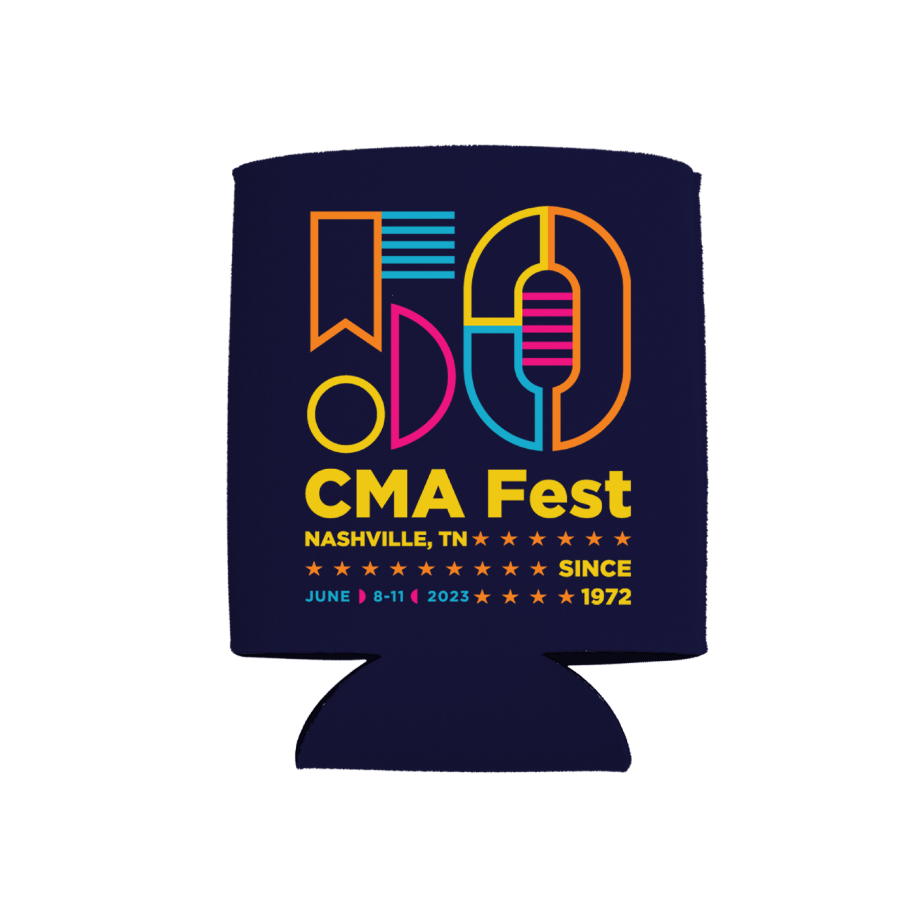 Official CMA Fest Merchandise. 50 CMA Fest Koozie