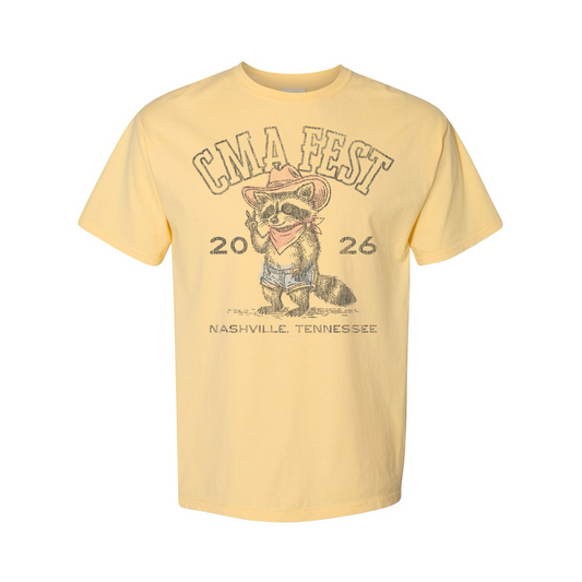 CMA Fest 2026 Raccoon Tee