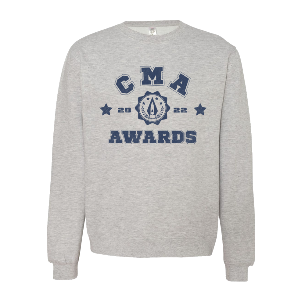 56th CMA Awards Grey Crewneck