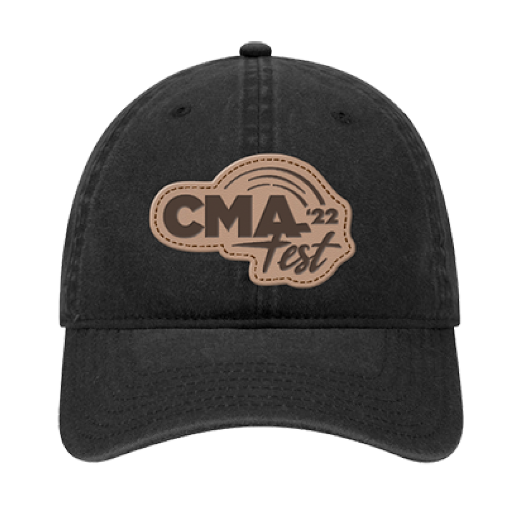 CMA Leather Patch Hat