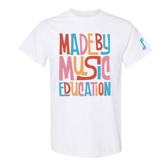 Made By Music White Tee